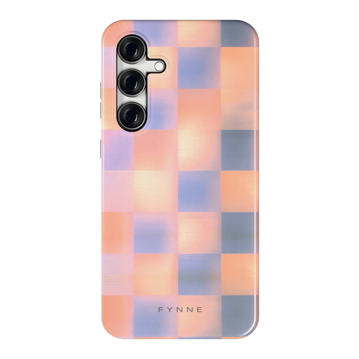 Zachte Gloed Blokken hoesje voor Galaxy S24 FE, achterkant