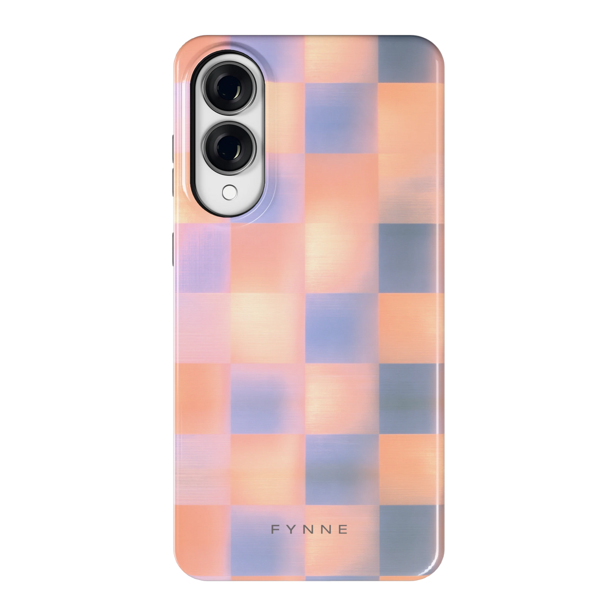 Zachte Gloed Blokken hoesje voor Galaxy S25 Edge, achterkant