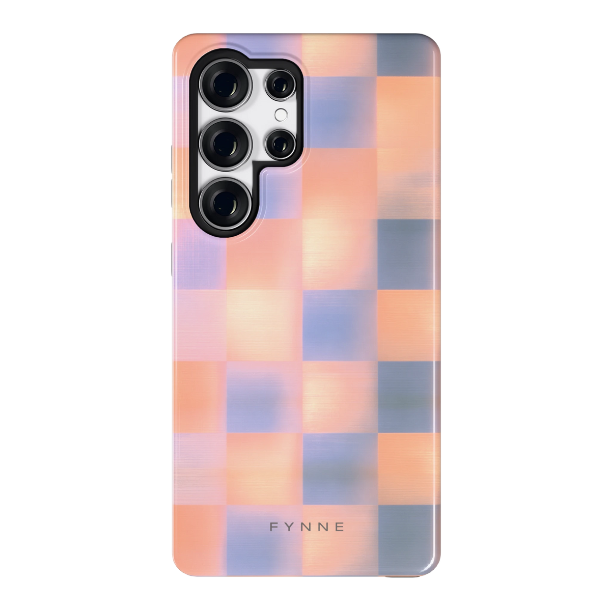 Zachte Gloed Blokken hoesje voor Galaxy S25 Ultra, achterkant