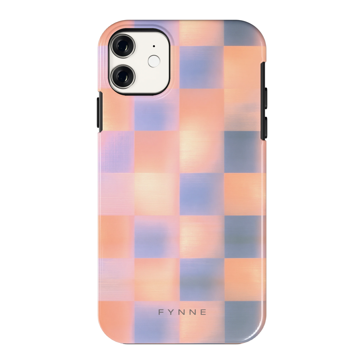 Zachte Gloed Blokken hoesje voor iPhone 11, achterkant