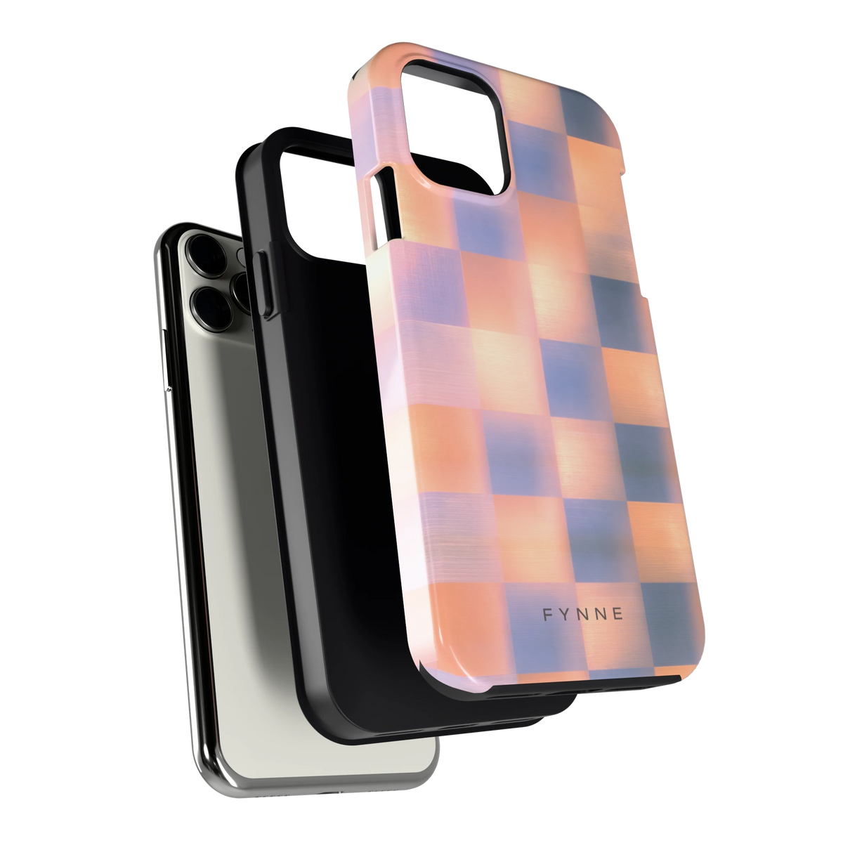 Zachte Gloed Blokken hoesje voor iPhone 11 Pro, los van de telefoon