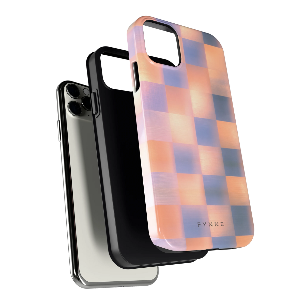 Zachte Gloed Blokken hoesje voor iPhone 11 Pro Max, los van de telefoon