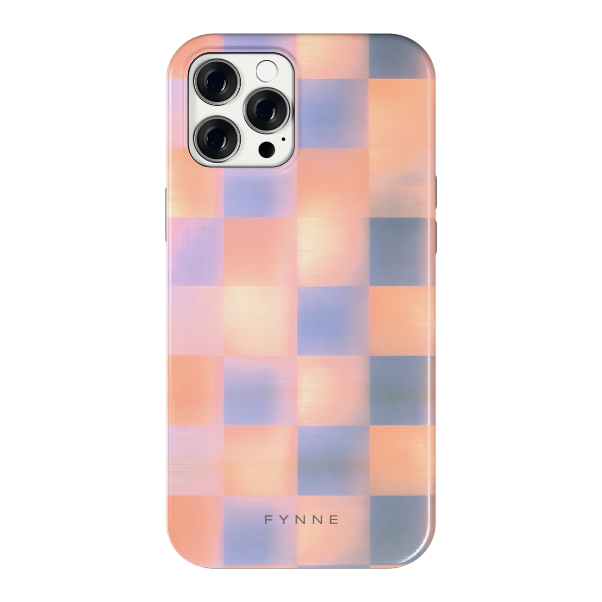 Zachte Gloed Blokken hoesje voor iPhone 12 Pro Max, achterkant