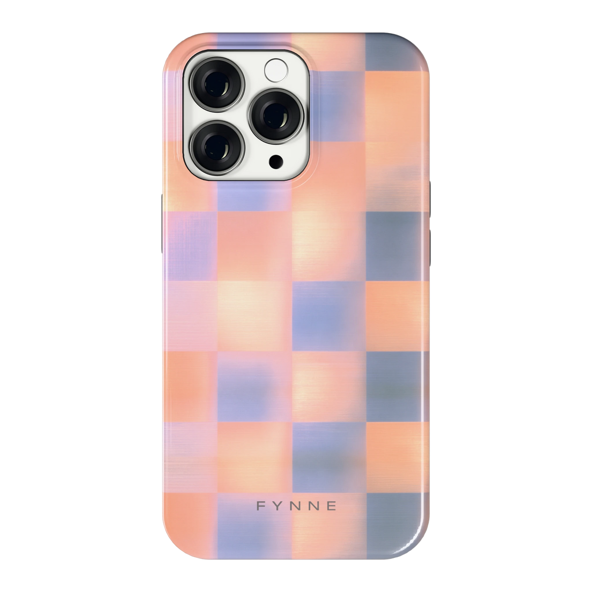 Zachte Gloed Blokken hoesje voor iPhone 13 Pro, achterkant