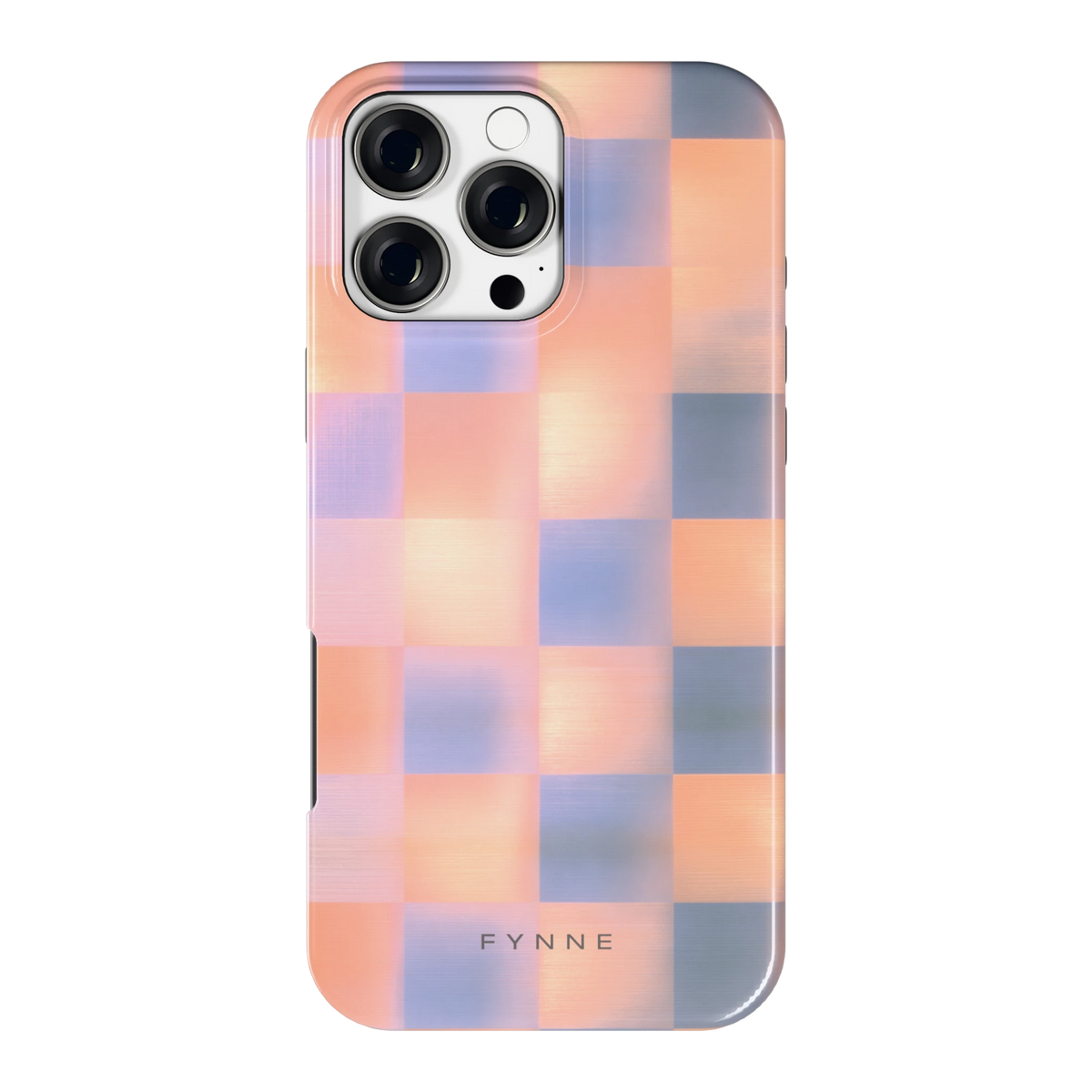 Zachte Gloed Blokken hoesje voor iPhone 16 Pro Max, achterkant