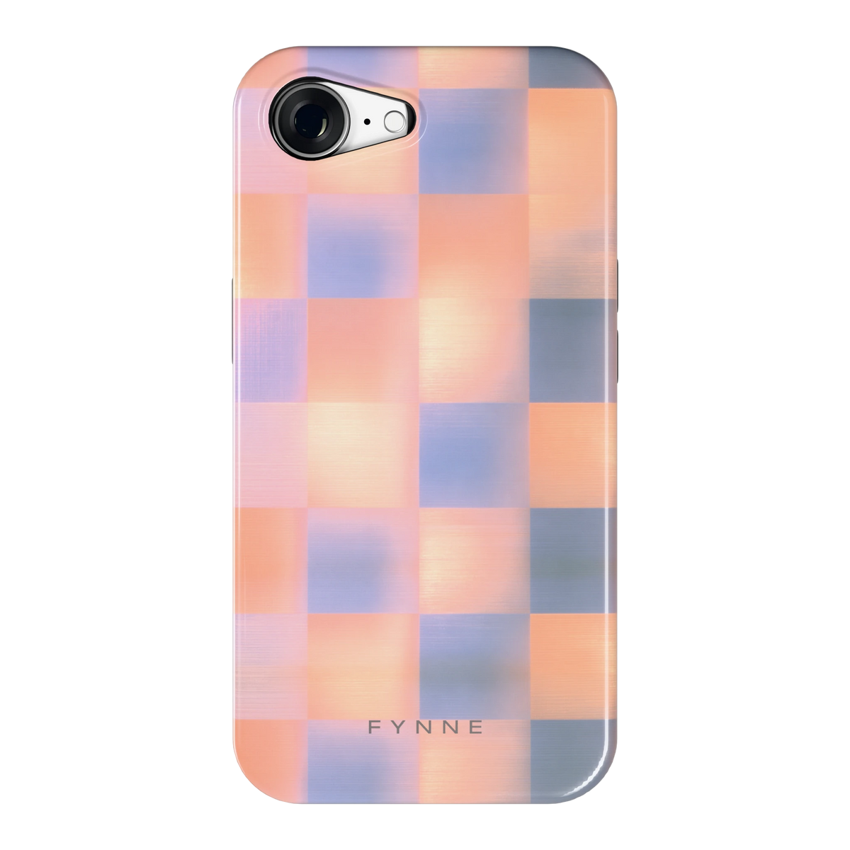 Zachte Gloed Blokken hoesje voor iPhone 16e, achterkant