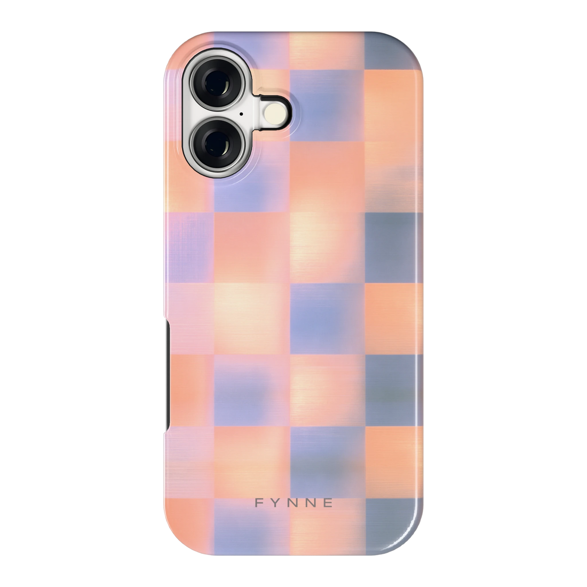 Zachte Gloed Blokken hoesje voor iPhone 17, achterkant