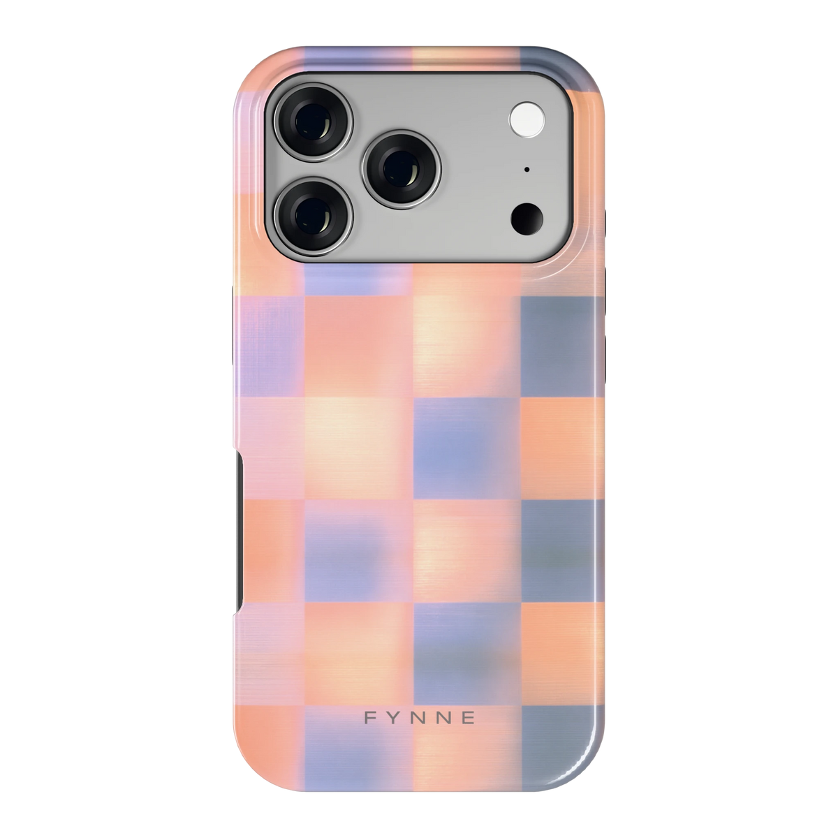 Zachte Gloed Blokken hoesje voor iPhone 17 Pro, achterkant