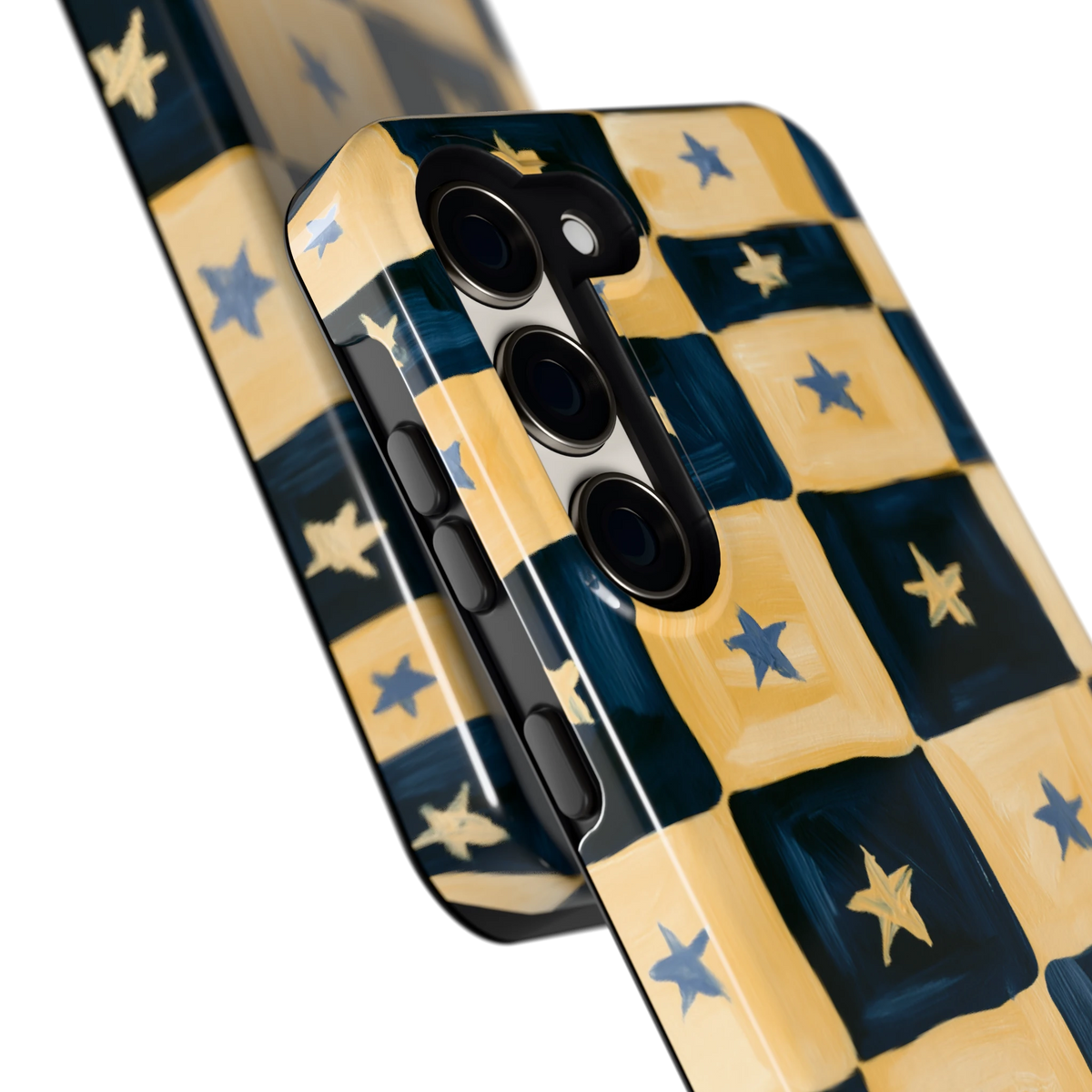 Sterrendambord hoesje voor Galaxy S23, close-up