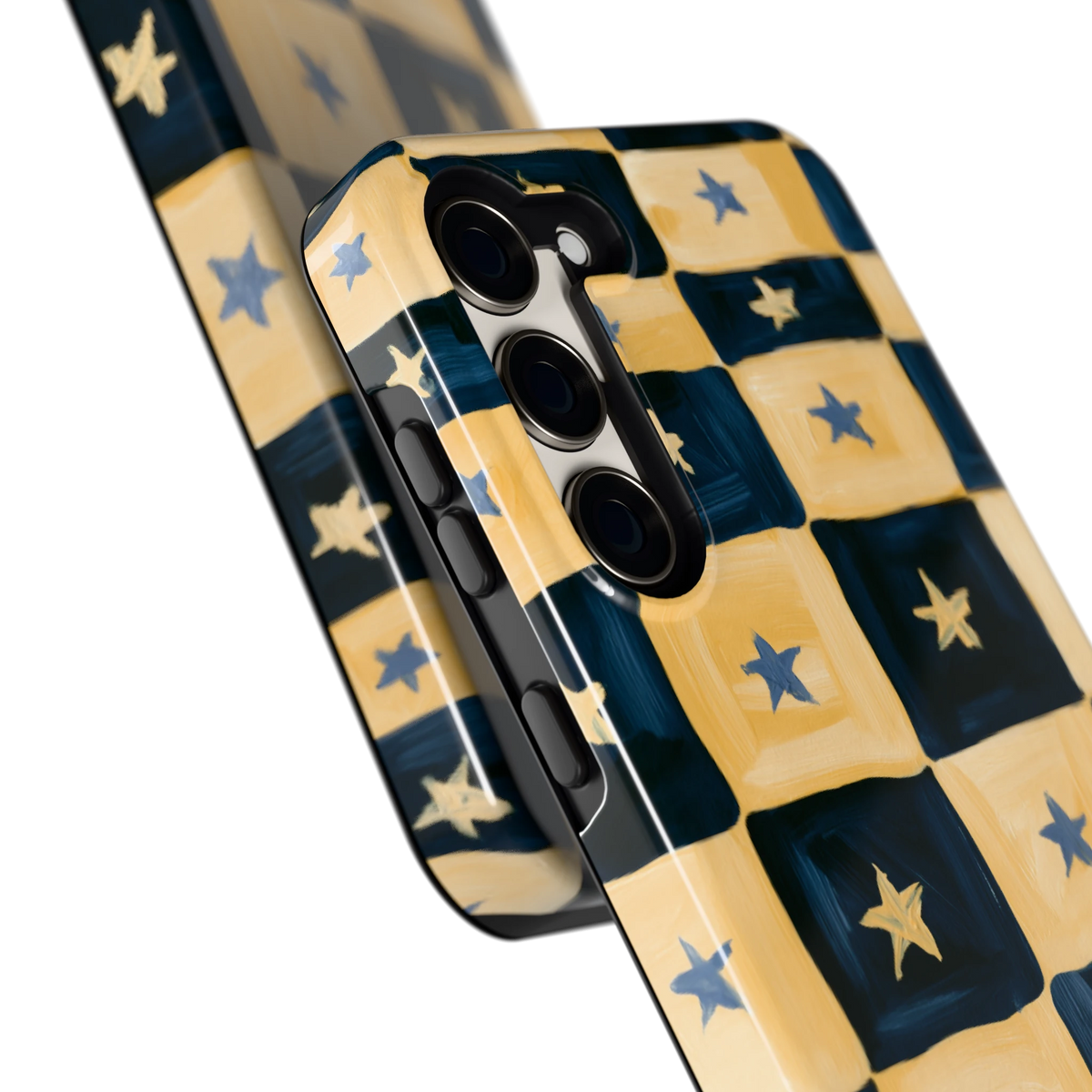 Sterrendambord hoesje voor Galaxy S23+, close-up