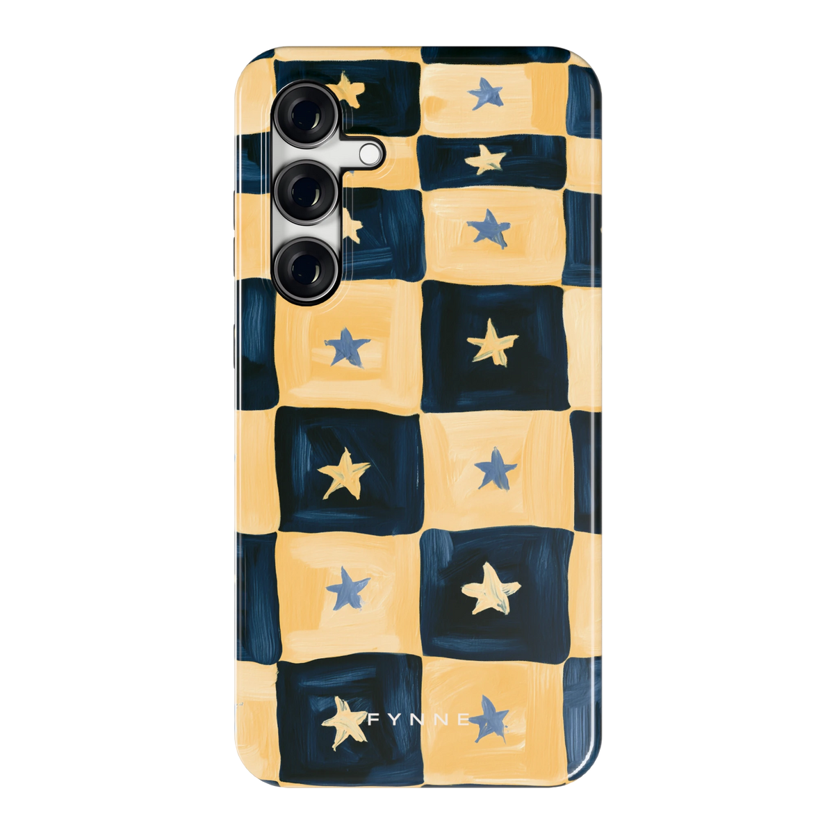 Sterrendambord hoesje voor Galaxy S24 FE, achterkant