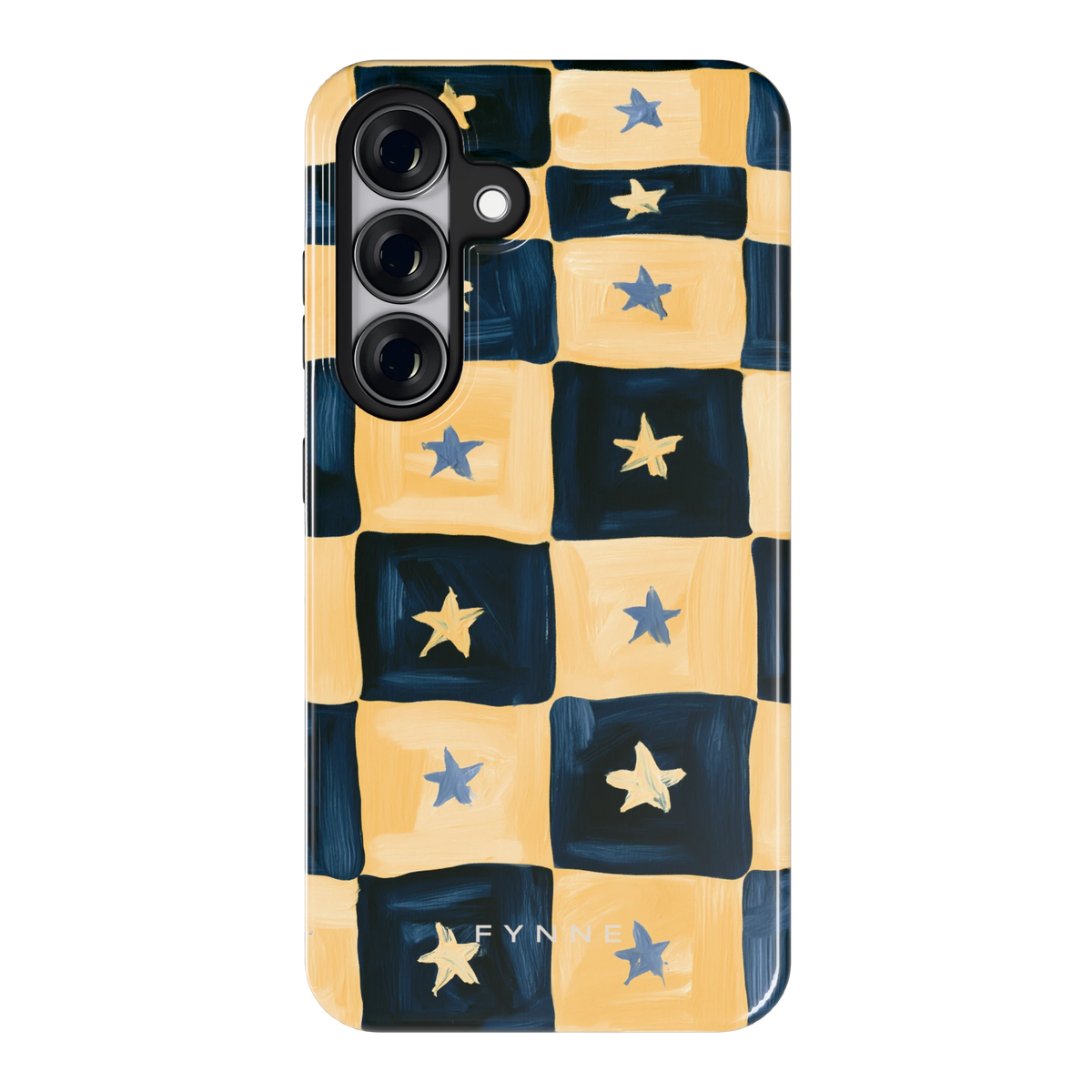 Sterrendambord hoesje voor Galaxy S25, achterkant