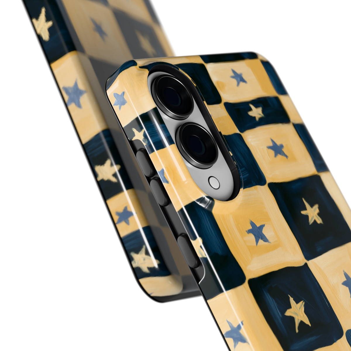 Sterrendambord hoesje voor Galaxy S25 Edge, close-up