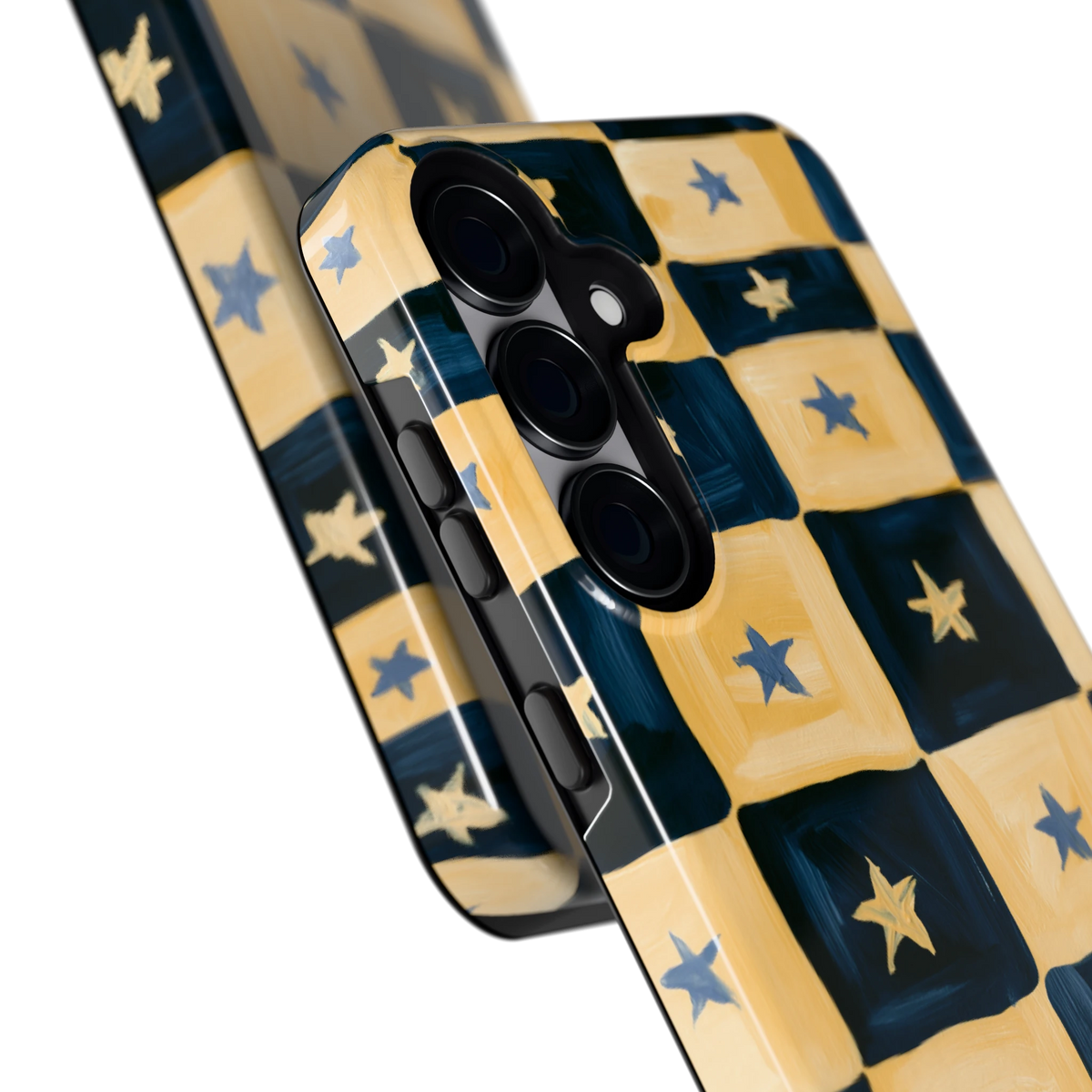 Sterrendambord hoesje voor Galaxy S25+, close-up