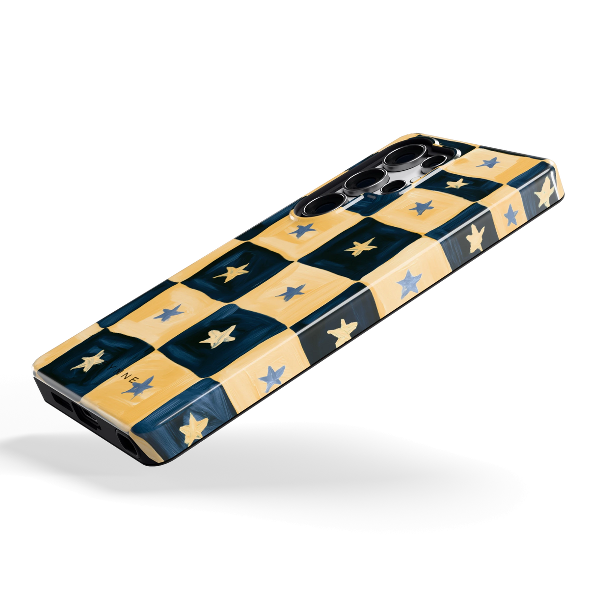 Sterrendambord hoesje voor Galaxy S25 Ultra, schuin
