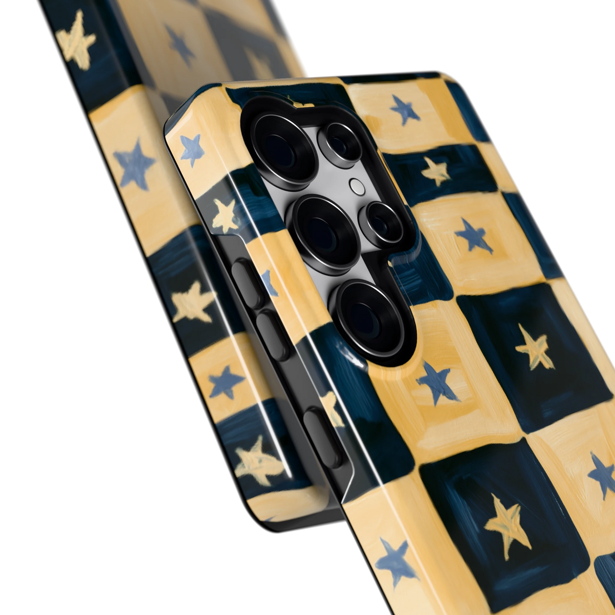 Sterrendambord hoesje voor Galaxy S25 Ultra, close-up