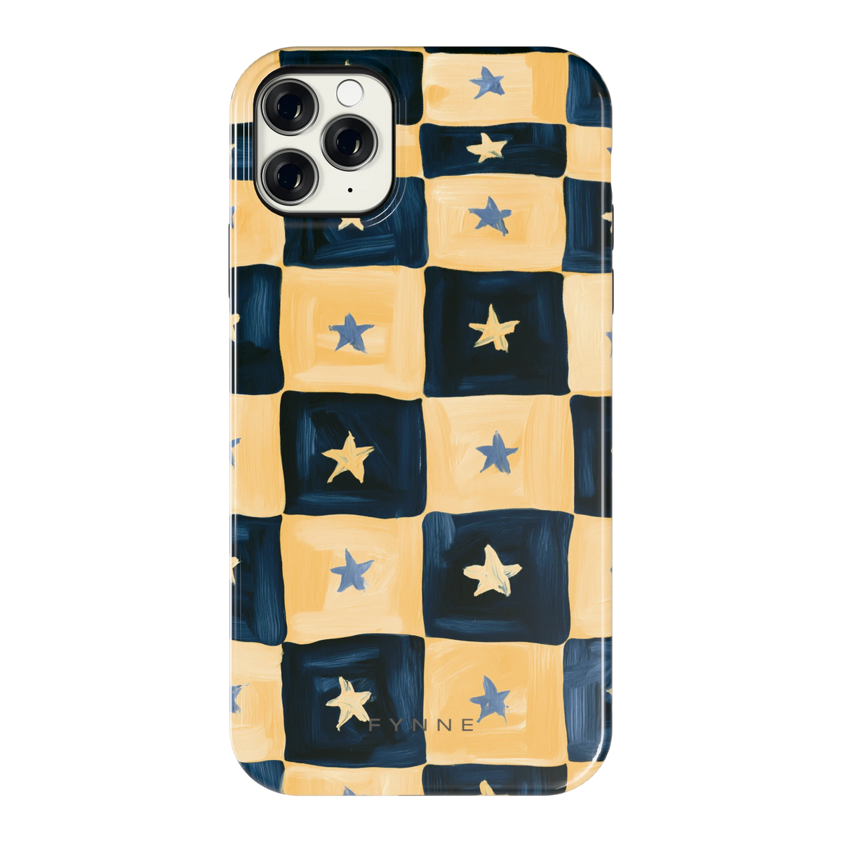 Sterrendambord hoesje voor iPhone 11 Pro Max, achterkant