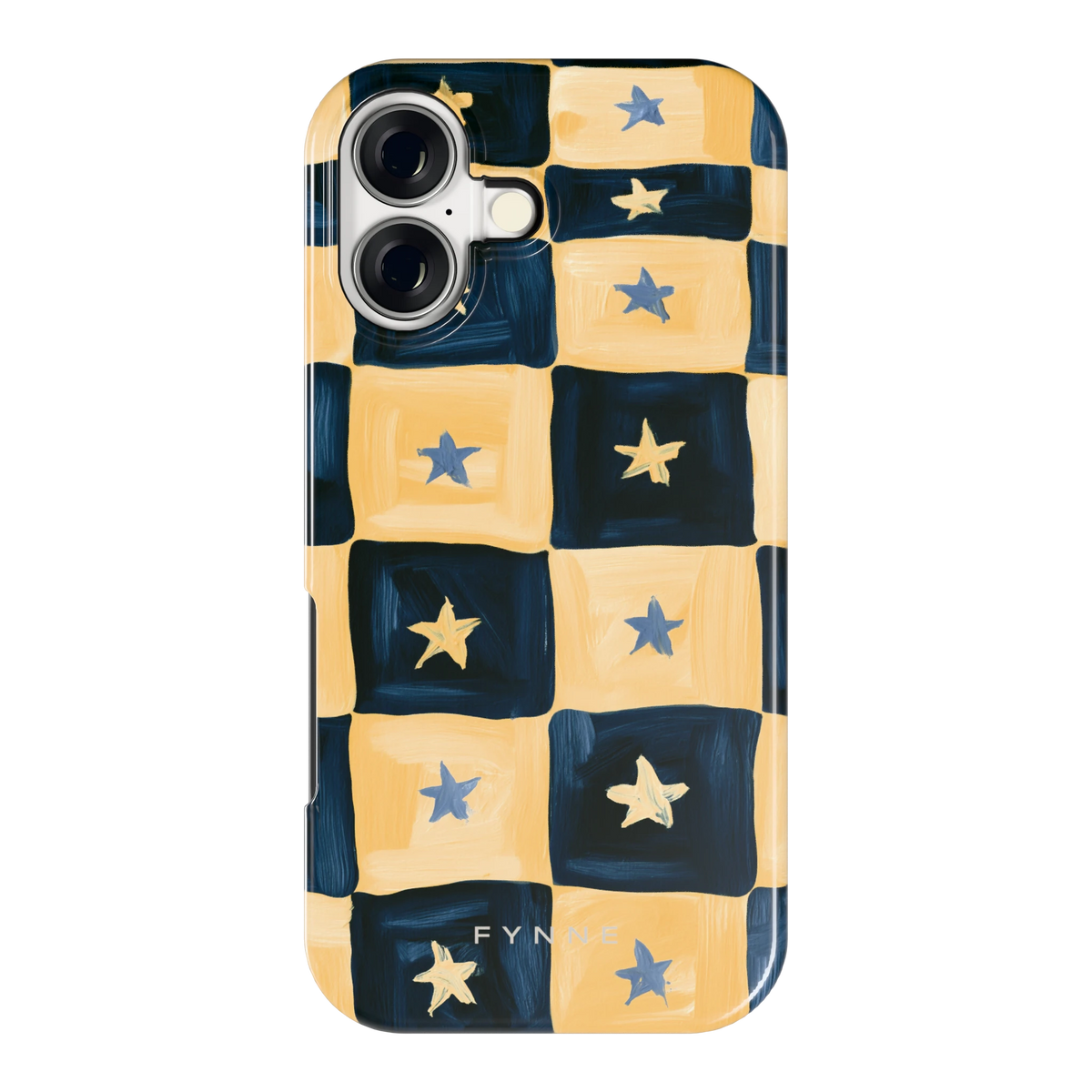 Sterrendambord hoesje voor iPhone 17, achterkant