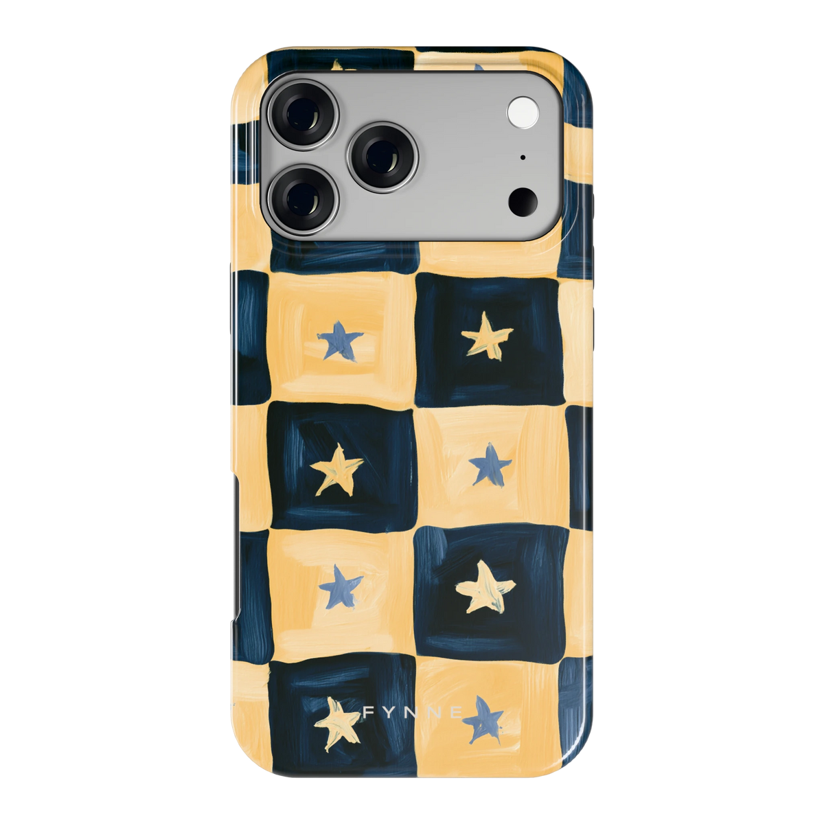 Sterrendambord hoesje voor iPhone 17 Pro Max, achterkant