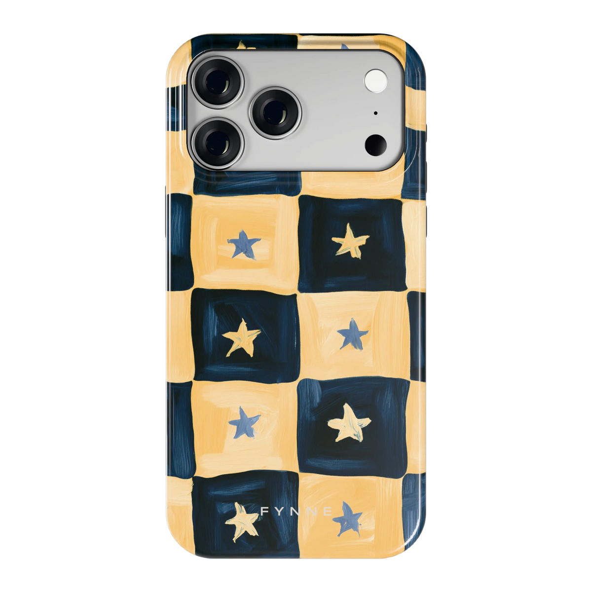 Sterrendambord hoesje voor iPhone 18 Pro Max, achterkant