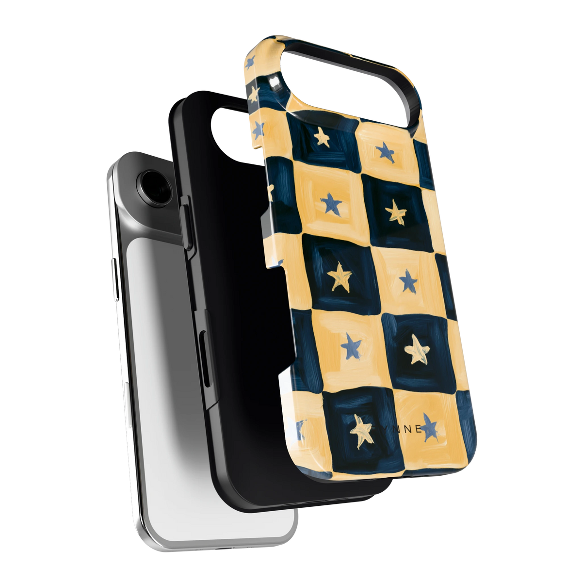 Sterrendambord hoesje voor iPhone Air, los van de telefoon