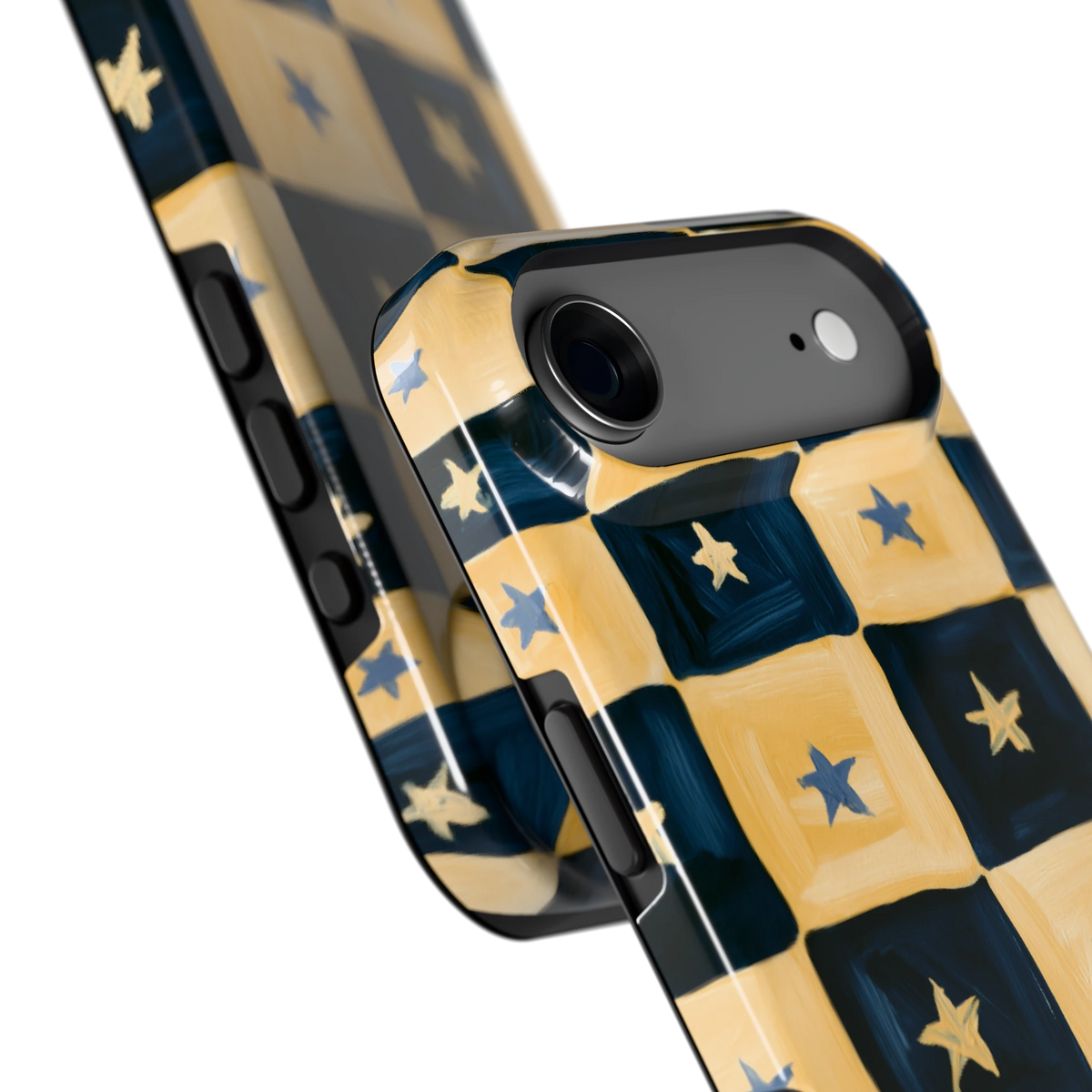 Sterrendambord hoesje voor iPhone Air, close-up