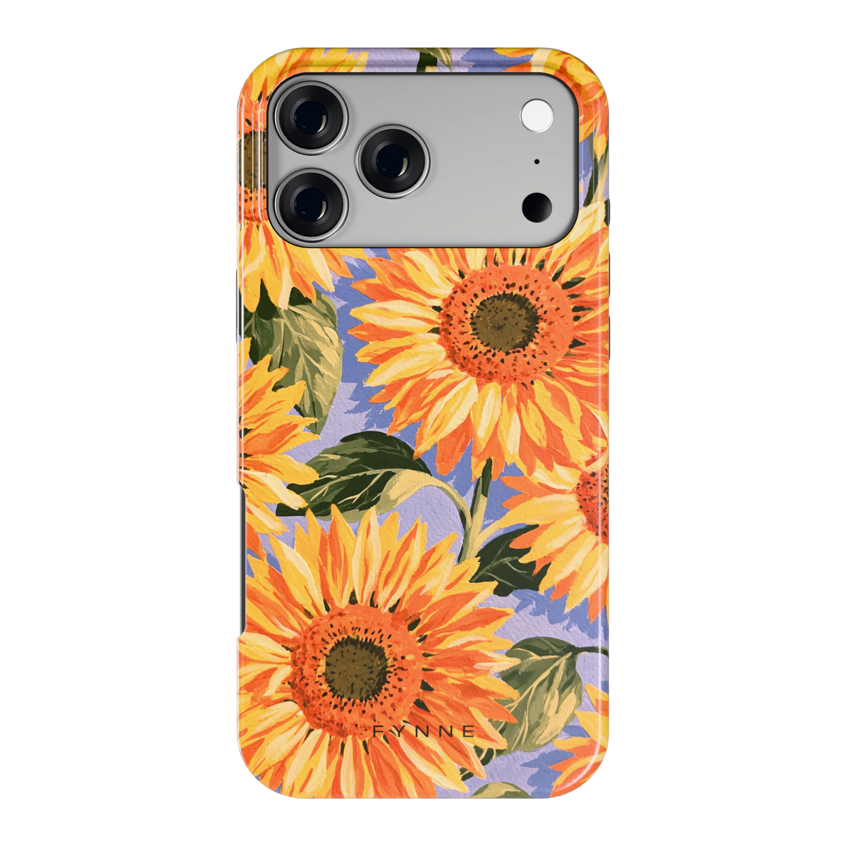 Zonnebloemenveld hoesje voor iPhone 17 Pro Max, achterkant