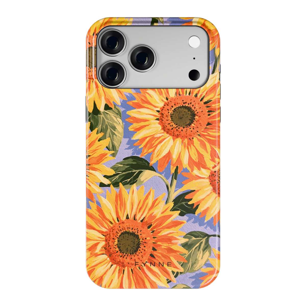 Zonnebloemenveld hoesje voor iPhone 18 Pro Max, achterkant