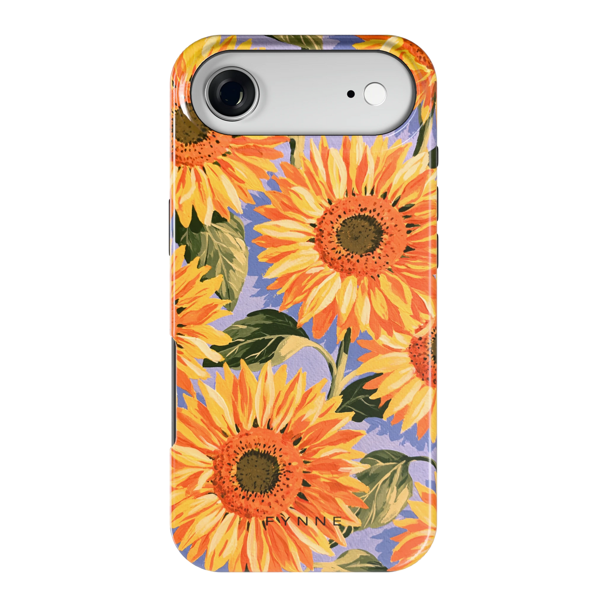 Zonnebloemenveld hoesje voor iPhone Air, achterkant