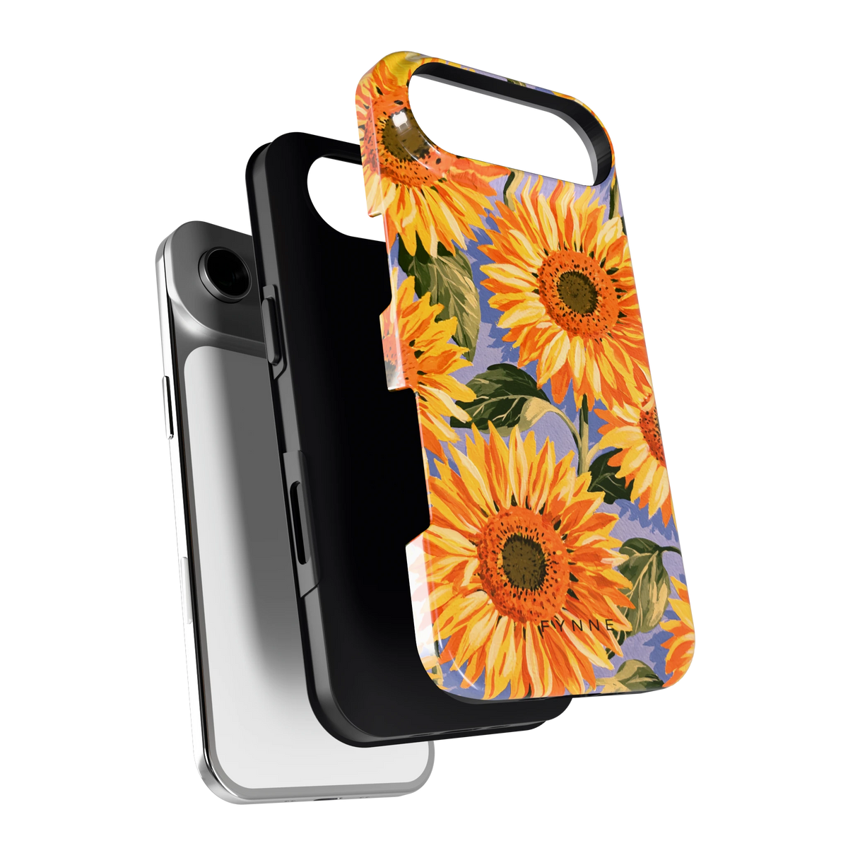 Zonnebloemenveld hoesje voor iPhone Air, los van de telefoon