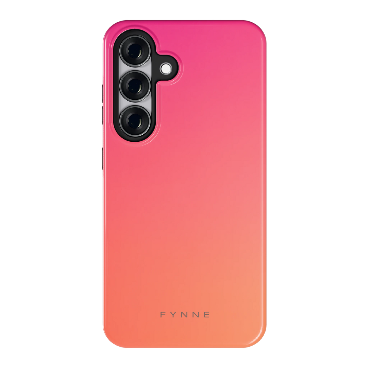 Zonsondergang hoesje voor Galaxy S25, achterkant