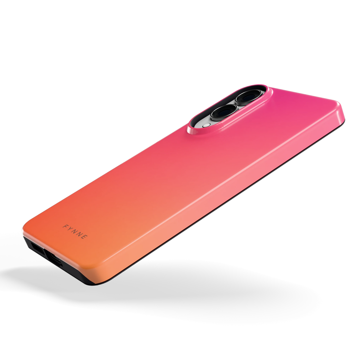 Zonsondergang hoesje voor Galaxy S25 Edge, schuin