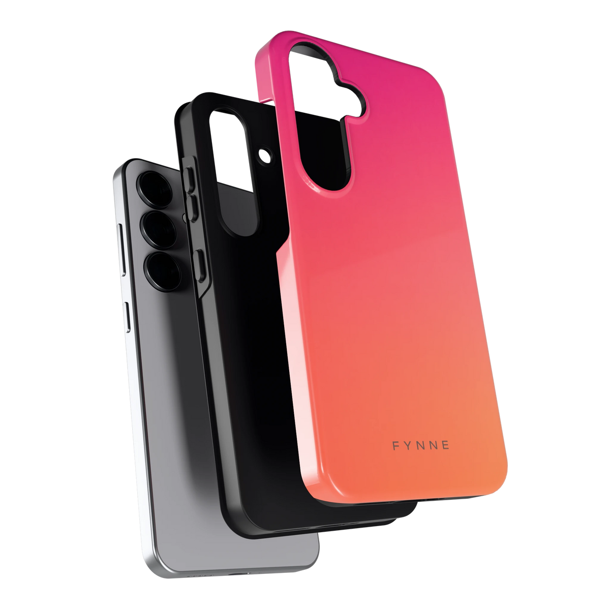 Zonsondergang hoesje voor Galaxy S25, los van de telefoon