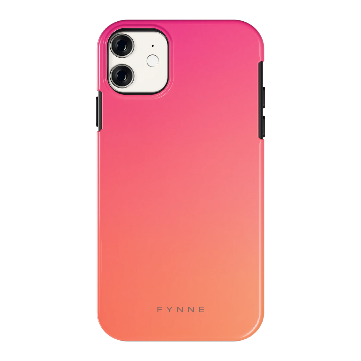 Zonsondergang hoesje voor iPhone 11, achterkant