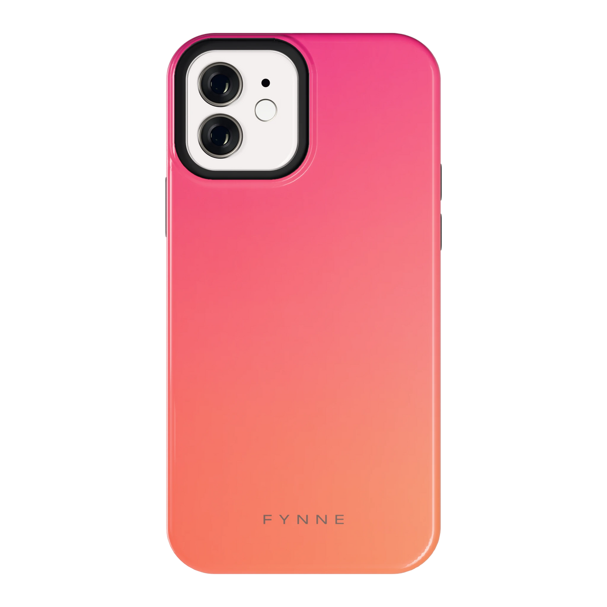 Zonsondergang hoesje voor iPhone 12, achterkant