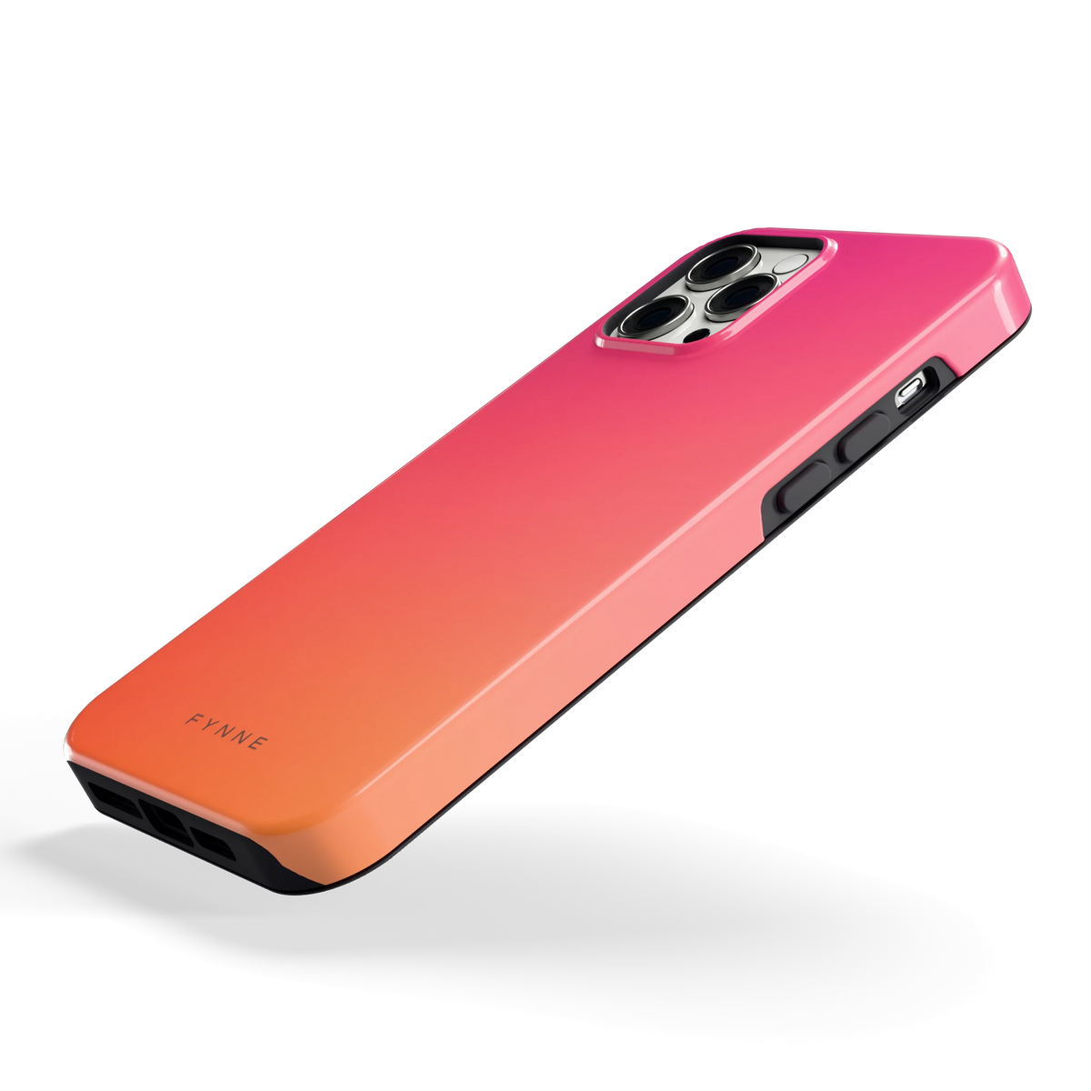 Zonsondergang hoesje voor iPhone 12 Pro Max, schuin