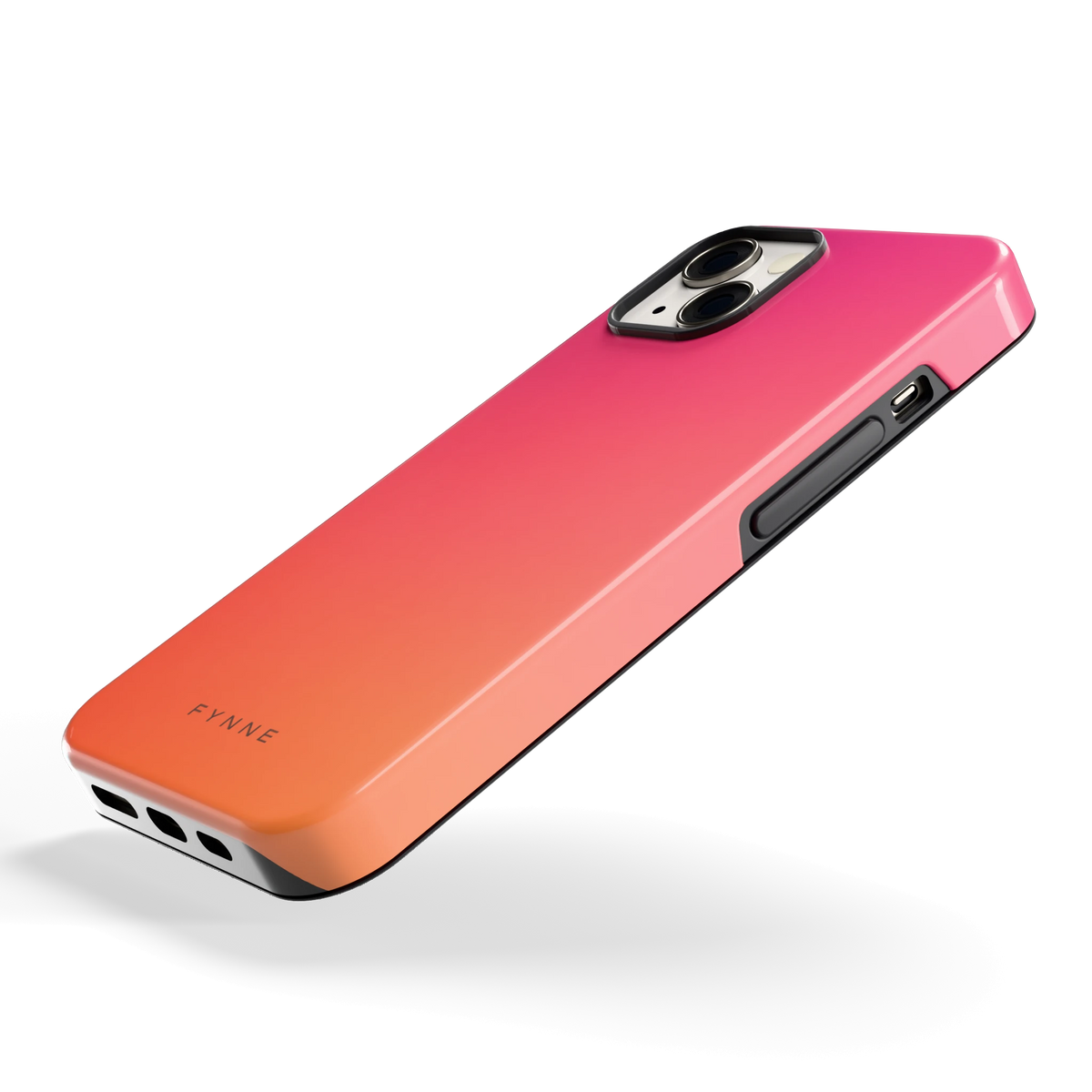 Zonsondergang hoesje voor iPhone 13, schuin