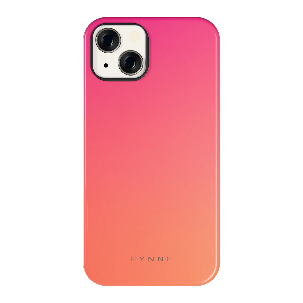 Zonsondergang hoesje voor iPhone 13, achterkant