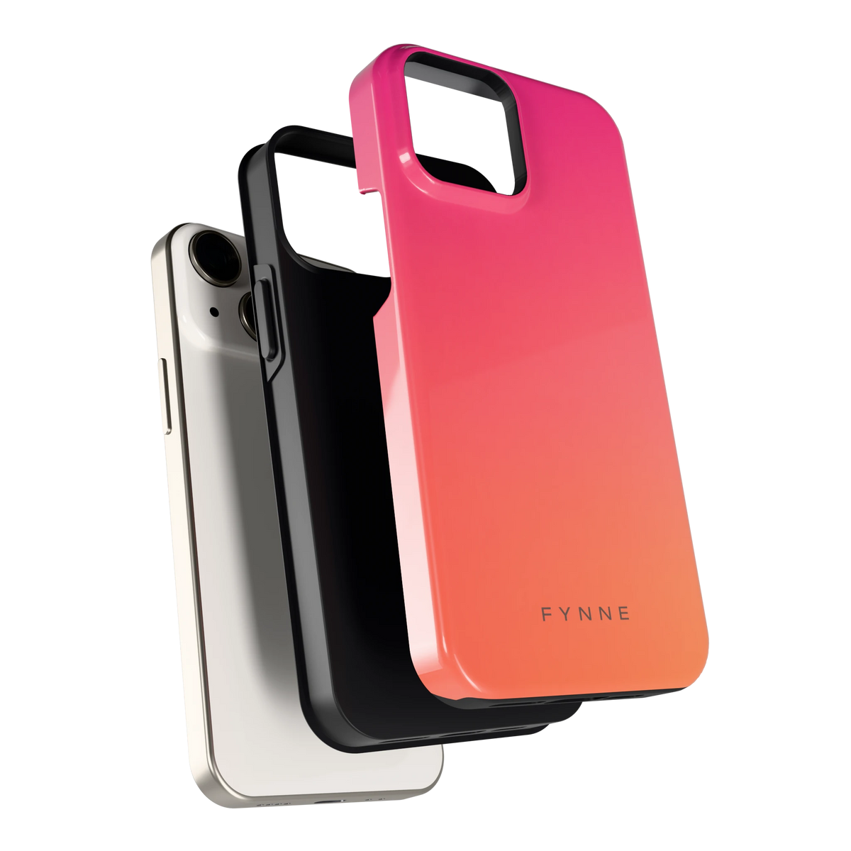 Zonsondergang hoesje voor iPhone 13 mini, los van de telefoon