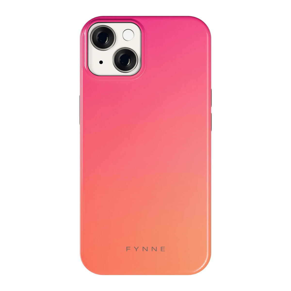 Zonsondergang hoesje voor iPhone 14, achterkant