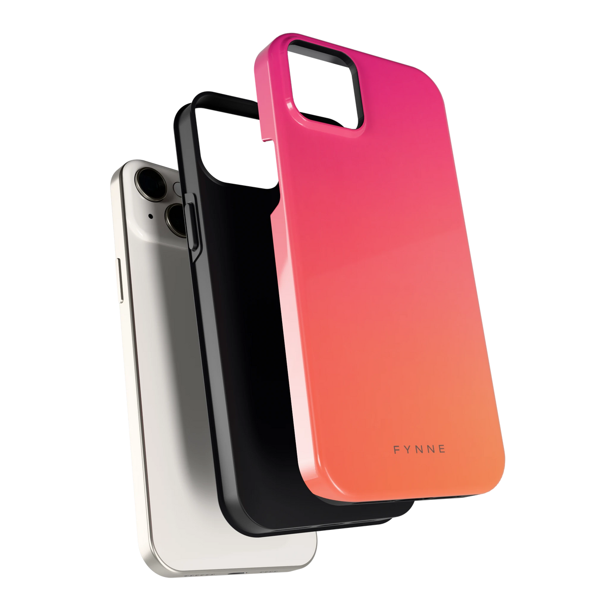 Zonsondergang hoesje voor iPhone 14 Plus, los van de telefoon