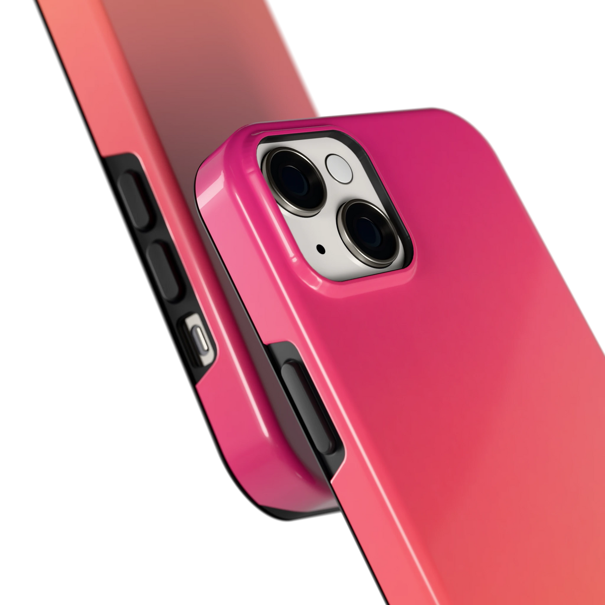 Zonsondergang hoesje voor iPhone 14 Plus, close-up