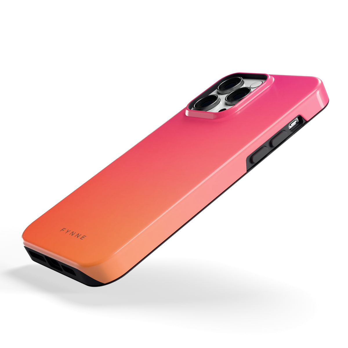 Zonsondergang hoesje voor iPhone 14 Pro Max, schuin