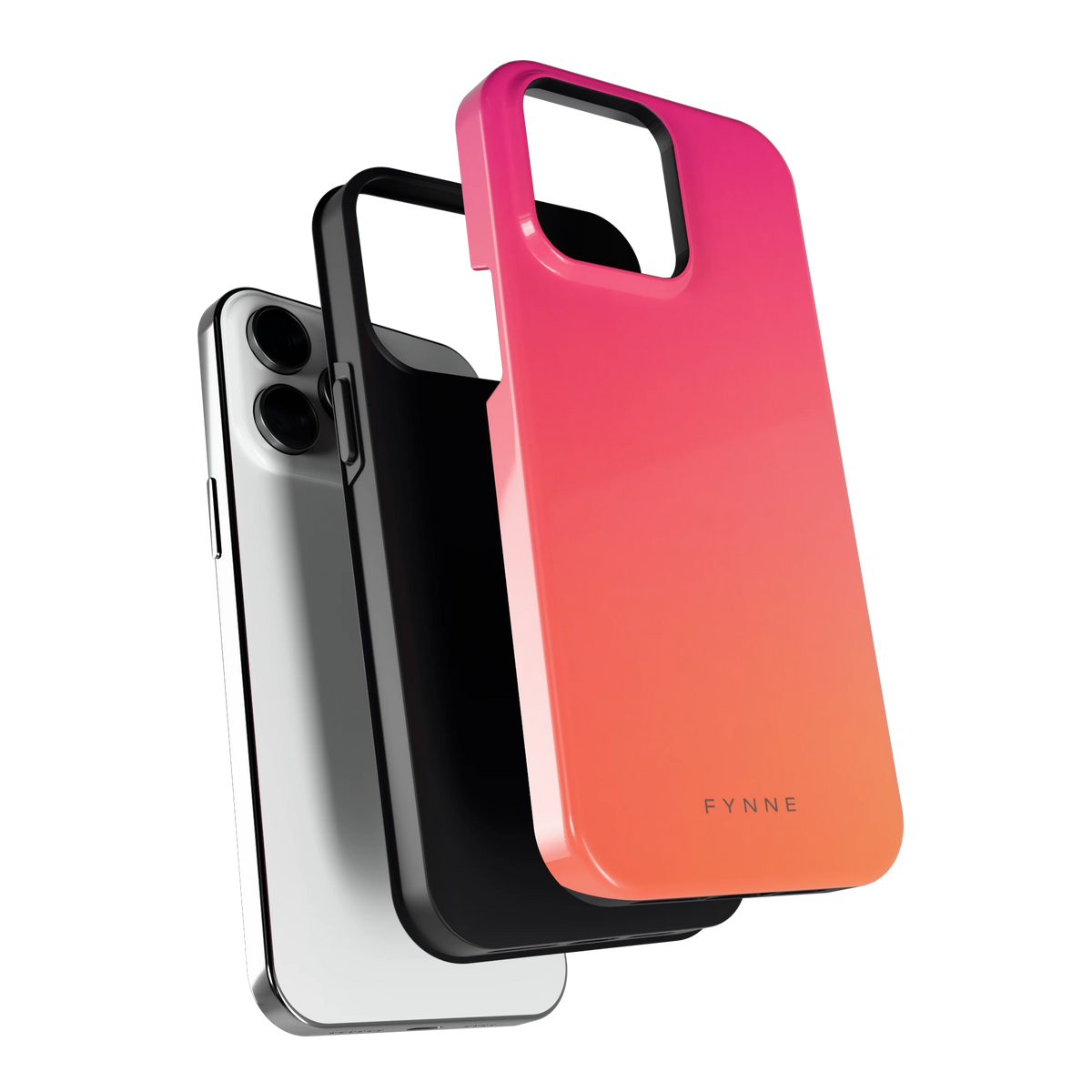 Zonsondergang hoesje voor iPhone 14 Pro Max, los van de telefoon