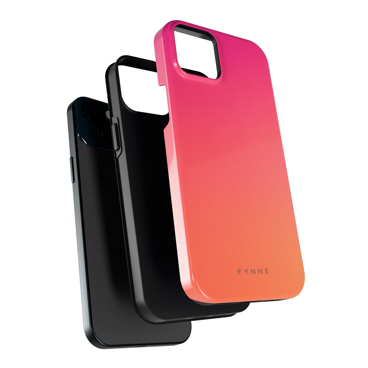Zonsondergang hoesje voor iPhone 15 Plus, los van de telefoon