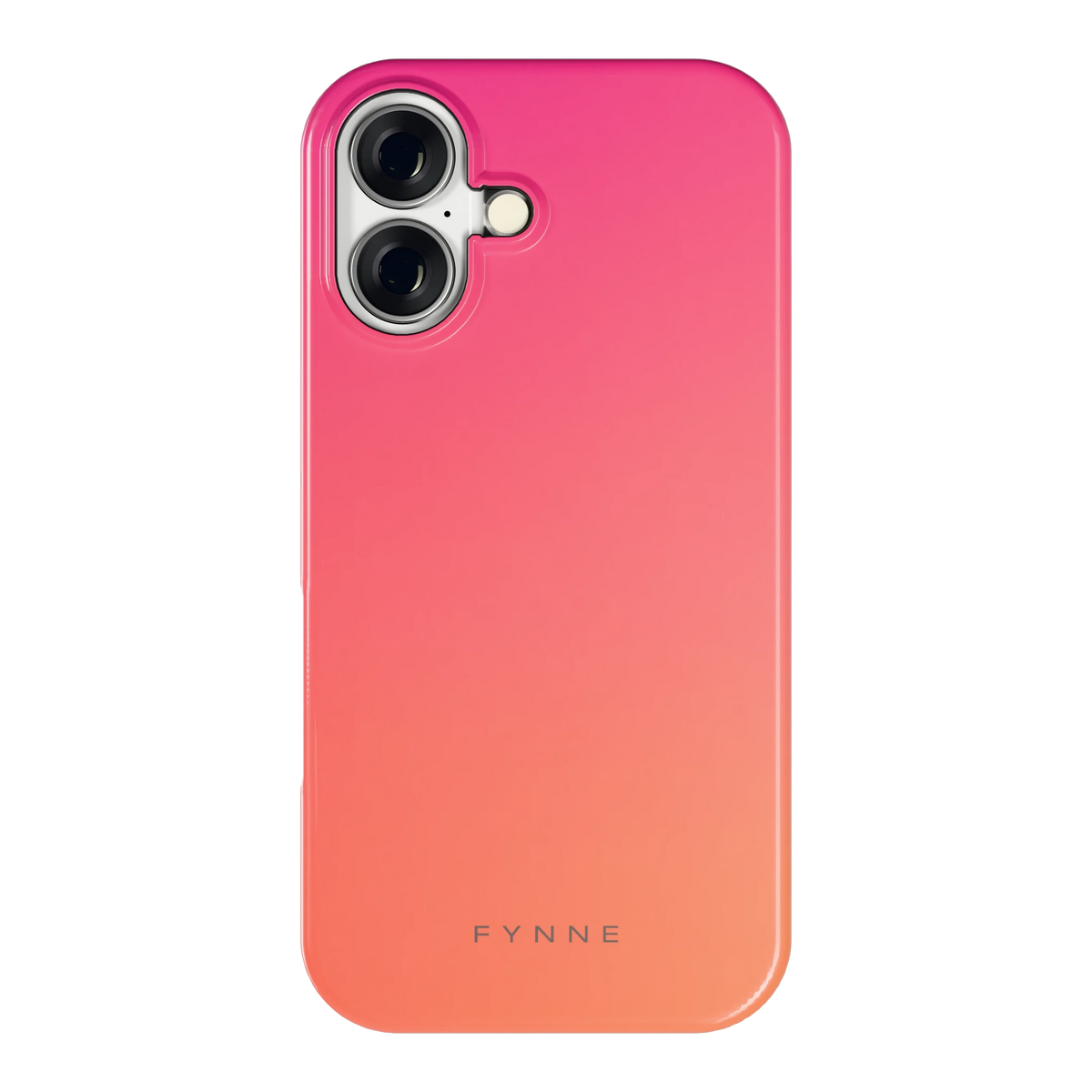 Zonsondergang hoesje voor iPhone 16, achterkant
