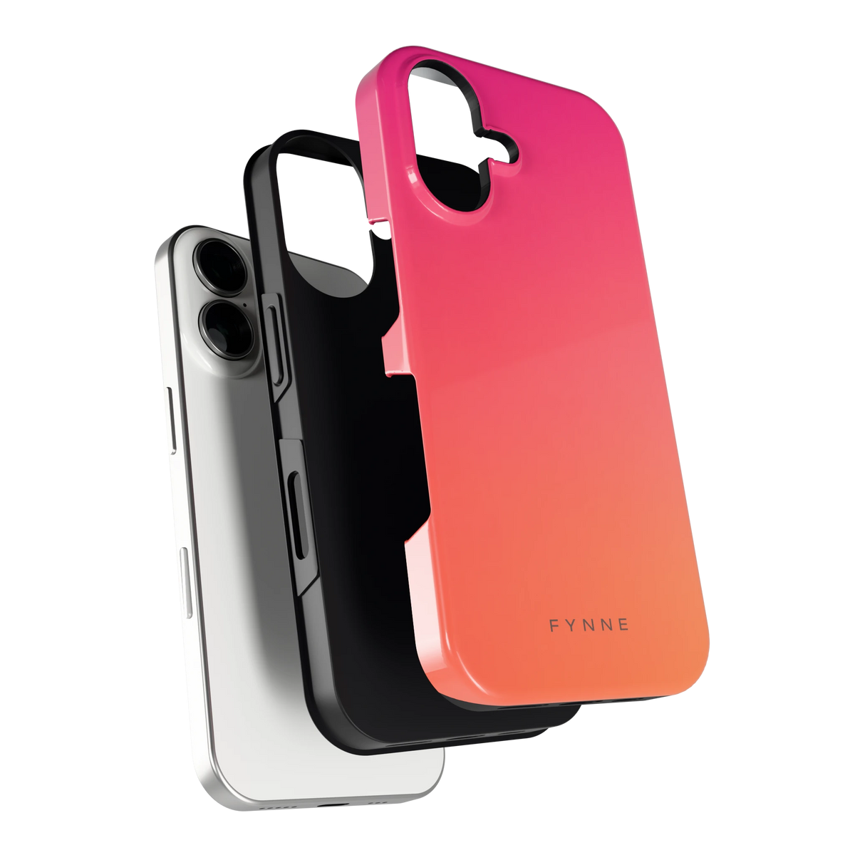 Zonsondergang hoesje voor iPhone 16, los van de telefoon