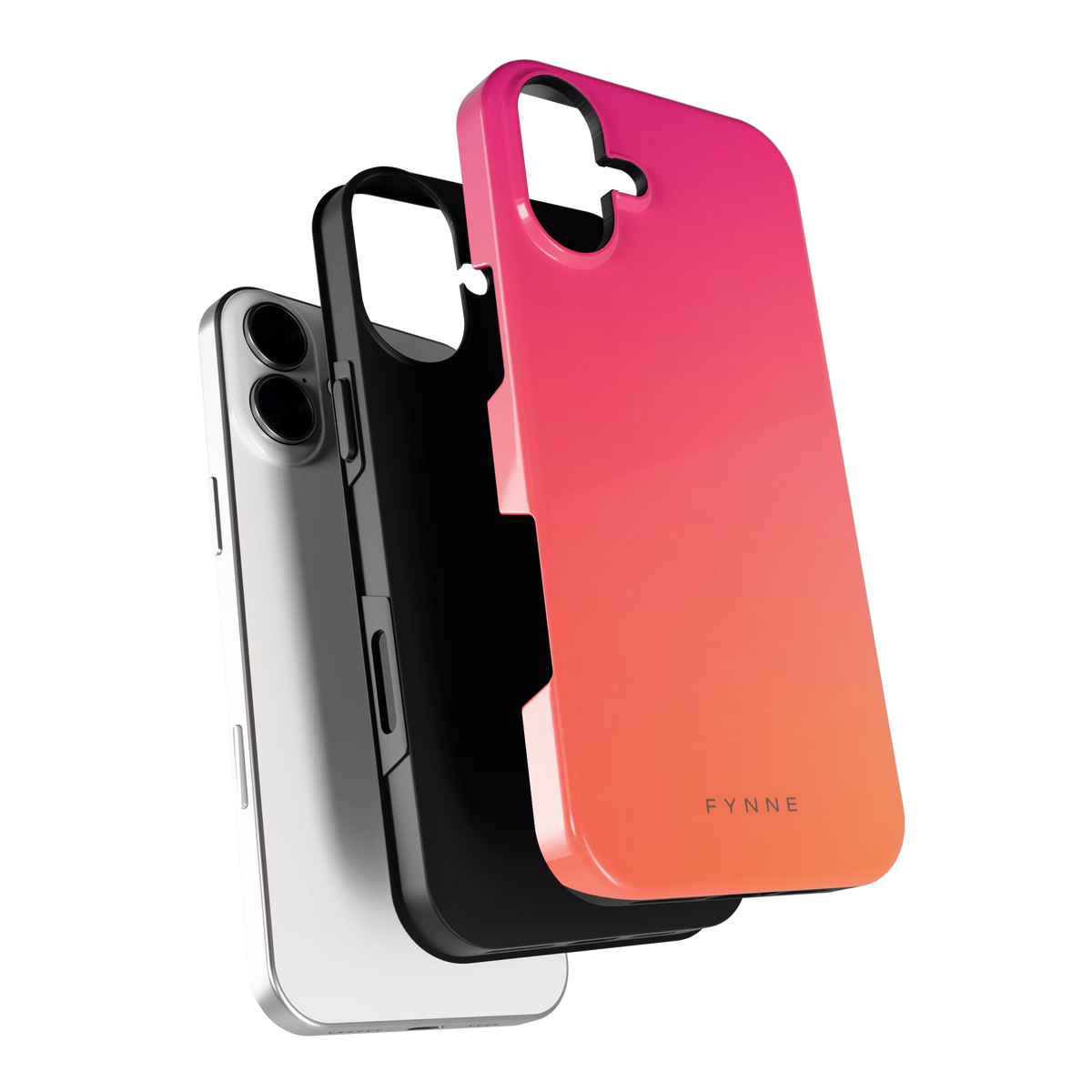 Zonsondergang hoesje voor iPhone 16 Plus, los van de telefoon