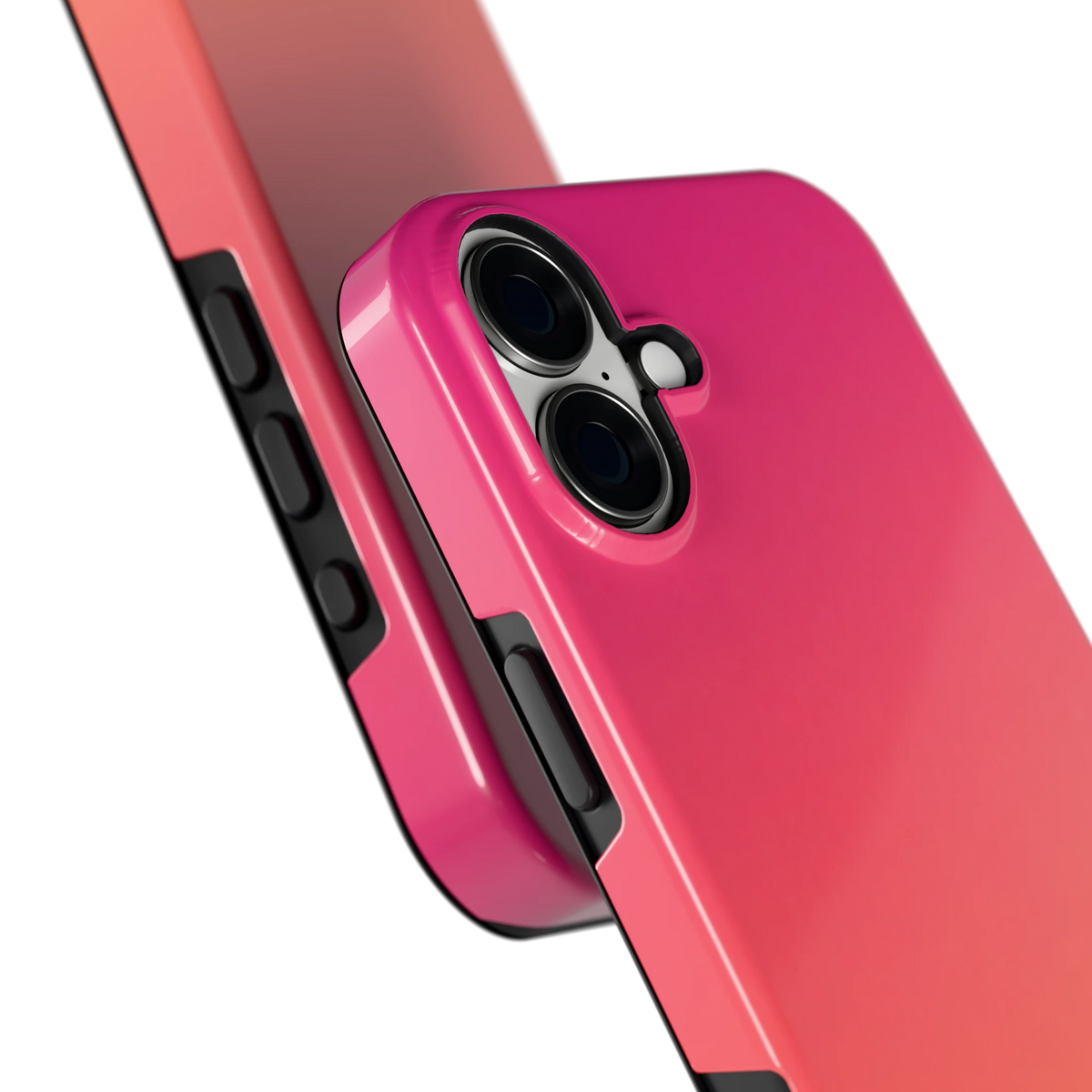 Zonsondergang hoesje voor iPhone 16 Plus, close-up