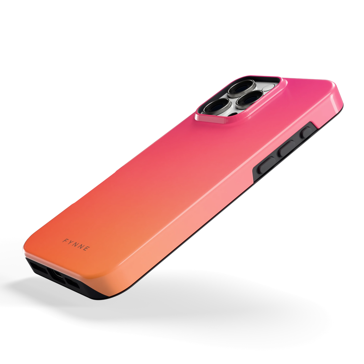 Zonsondergang hoesje voor iPhone 16 Pro Max, schuin
